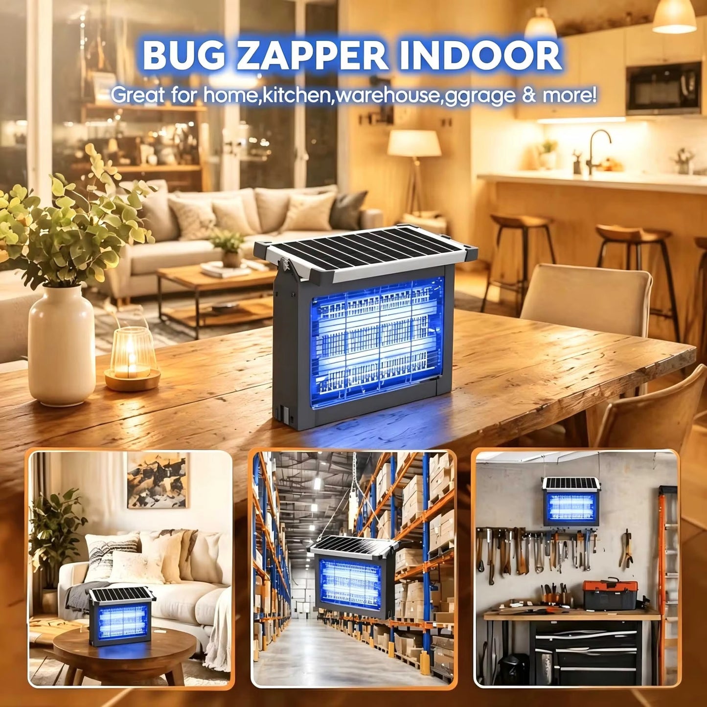 Serelica - Solar Bug Zapper Outdoor