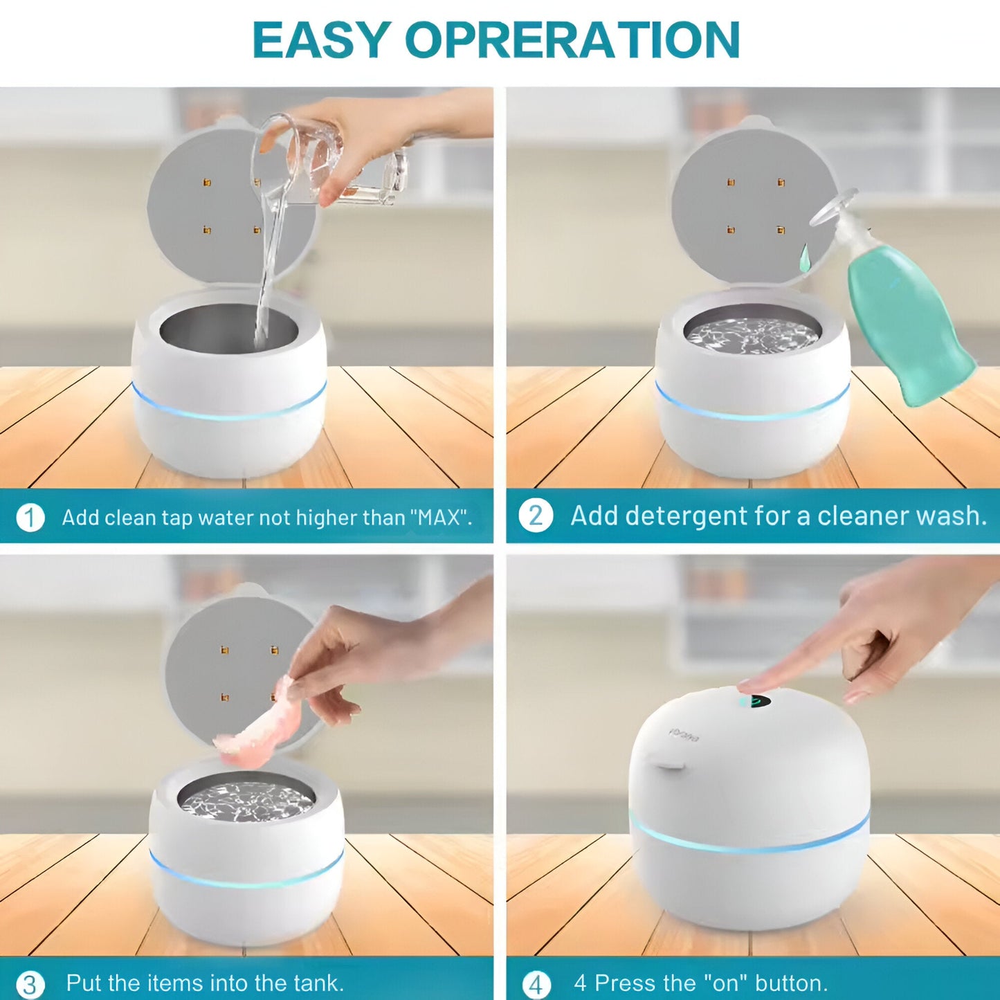 SerelicaClean™ – Ultrasonic Multi-Purpose Cleaner