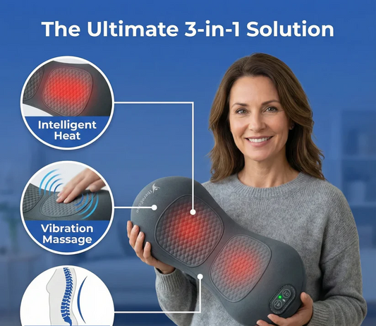 3-in-1 Heated Comfort Cushion — Relax, Support, and Unwind Anytime