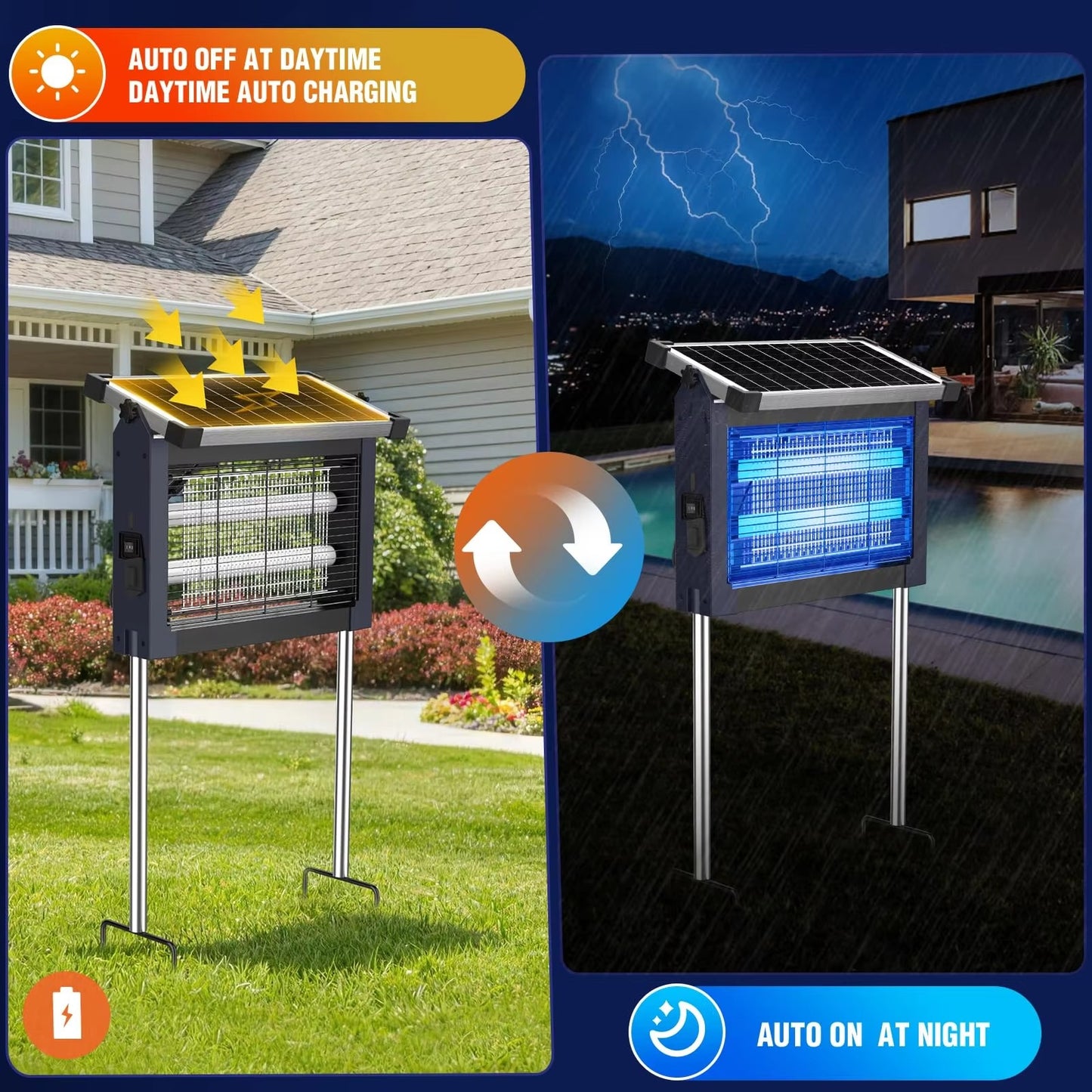 Serelica - Solar Bug Zapper Outdoor