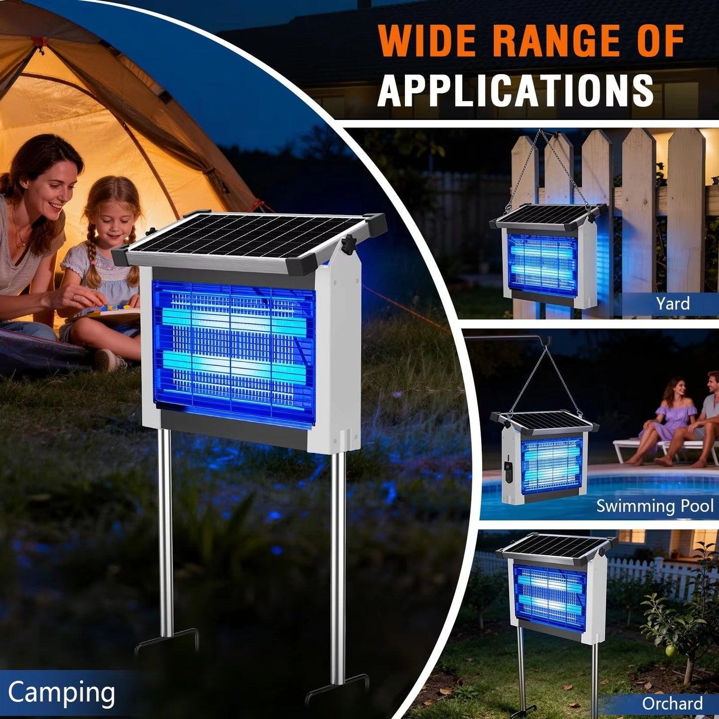 Serelica - Solar Bug Zapper Outdoor